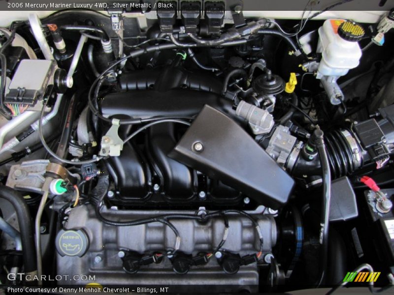 Silver Metallic / Black 2006 Mercury Mariner Luxury 4WD