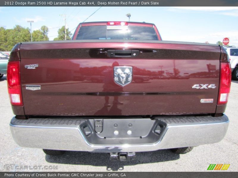  2012 Ram 2500 HD Laramie Mega Cab 4x4 Deep Molten Red Pearl