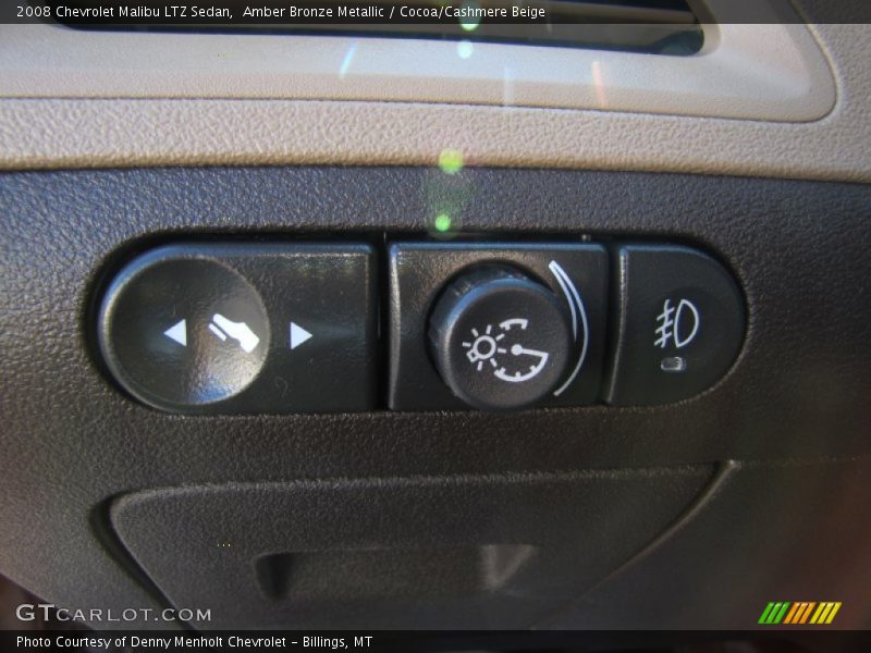 Amber Bronze Metallic / Cocoa/Cashmere Beige 2008 Chevrolet Malibu LTZ Sedan