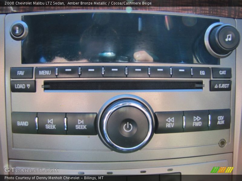 Amber Bronze Metallic / Cocoa/Cashmere Beige 2008 Chevrolet Malibu LTZ Sedan
