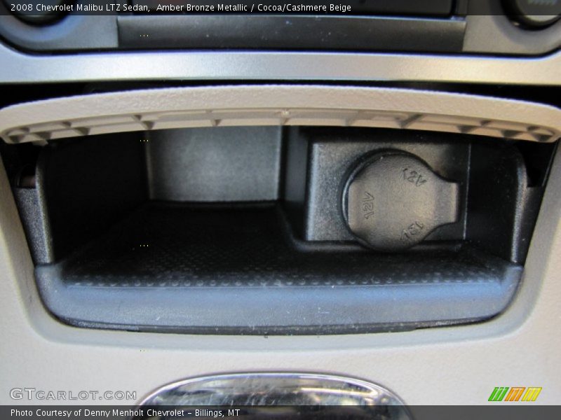 Amber Bronze Metallic / Cocoa/Cashmere Beige 2008 Chevrolet Malibu LTZ Sedan