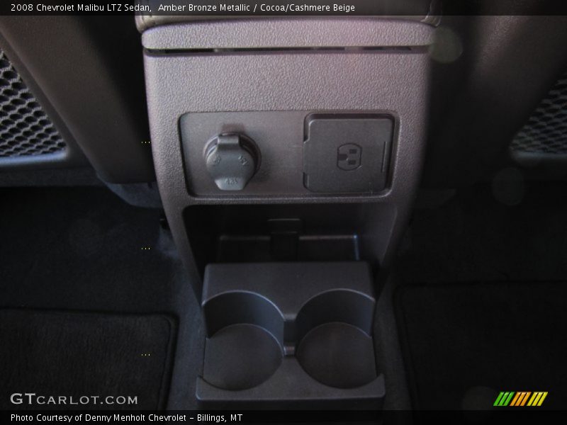 Amber Bronze Metallic / Cocoa/Cashmere Beige 2008 Chevrolet Malibu LTZ Sedan