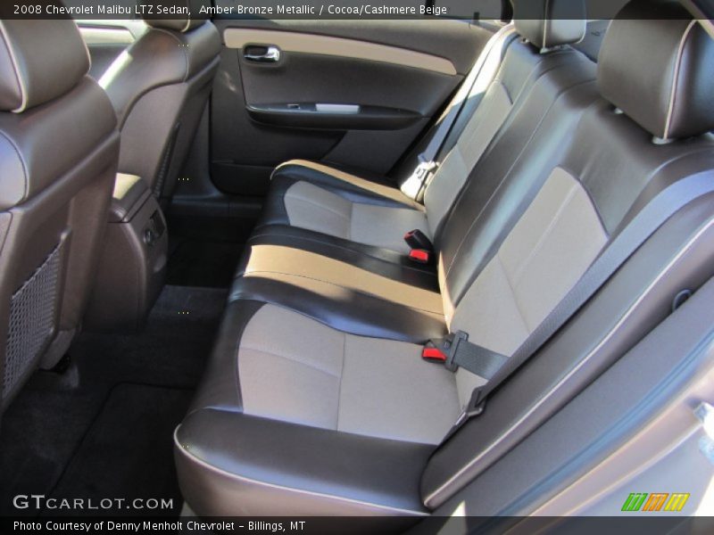 Amber Bronze Metallic / Cocoa/Cashmere Beige 2008 Chevrolet Malibu LTZ Sedan