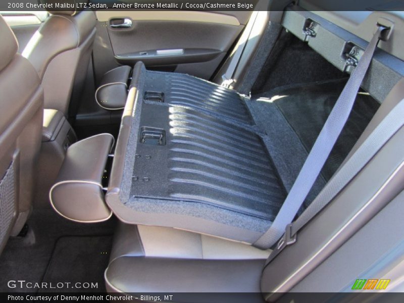 Amber Bronze Metallic / Cocoa/Cashmere Beige 2008 Chevrolet Malibu LTZ Sedan