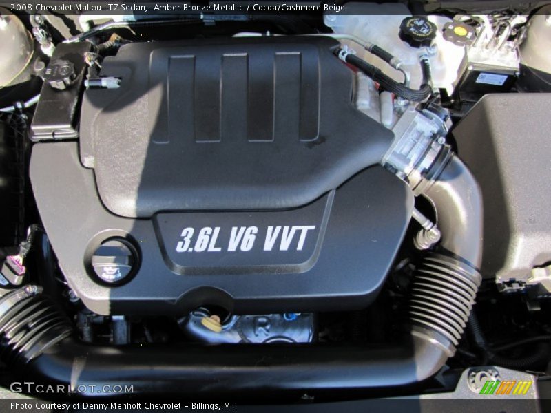 Amber Bronze Metallic / Cocoa/Cashmere Beige 2008 Chevrolet Malibu LTZ Sedan