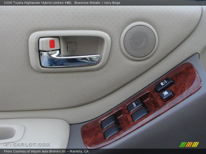 Bluestone Metallic / Ivory Beige 2006 Toyota Highlander Hybrid Limited 4WD