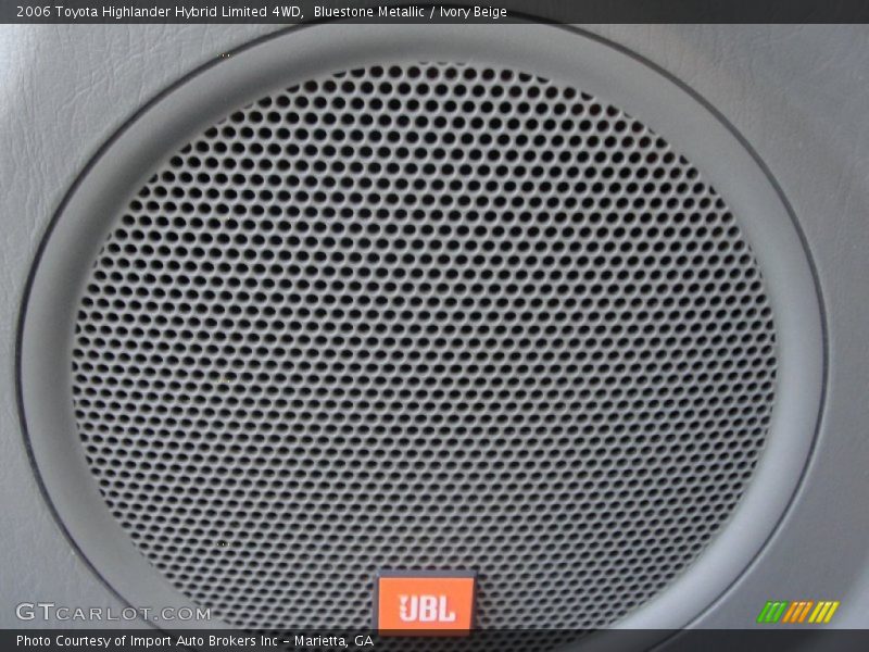 Bluestone Metallic / Ivory Beige 2006 Toyota Highlander Hybrid Limited 4WD