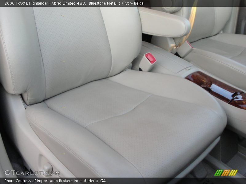 Bluestone Metallic / Ivory Beige 2006 Toyota Highlander Hybrid Limited 4WD