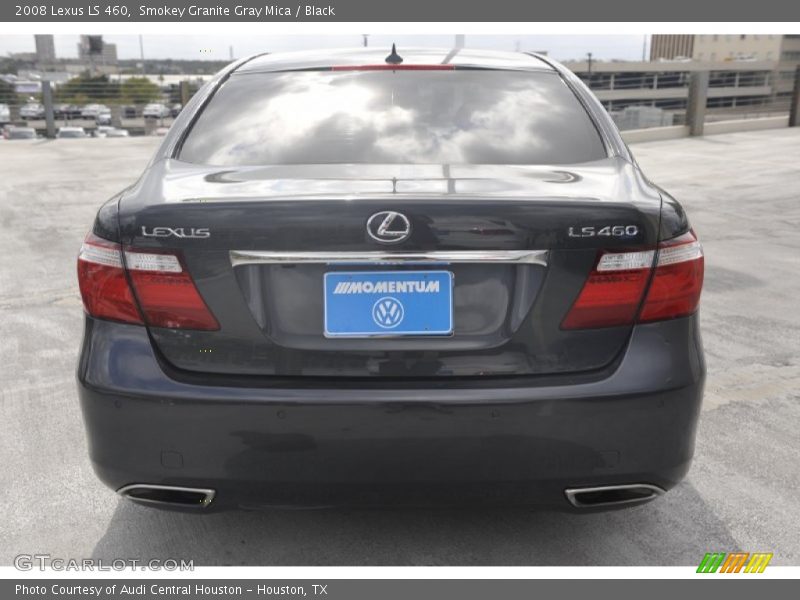 Smokey Granite Gray Mica / Black 2008 Lexus LS 460
