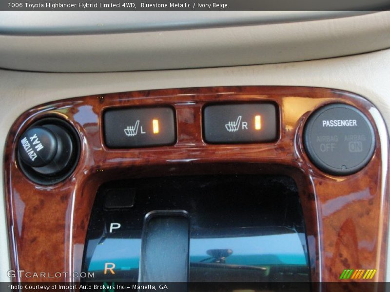 Bluestone Metallic / Ivory Beige 2006 Toyota Highlander Hybrid Limited 4WD