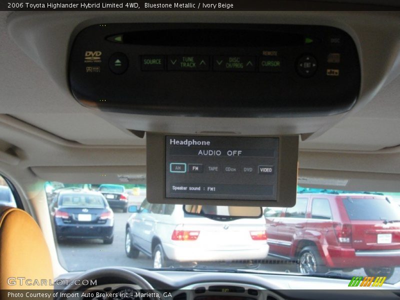 Bluestone Metallic / Ivory Beige 2006 Toyota Highlander Hybrid Limited 4WD