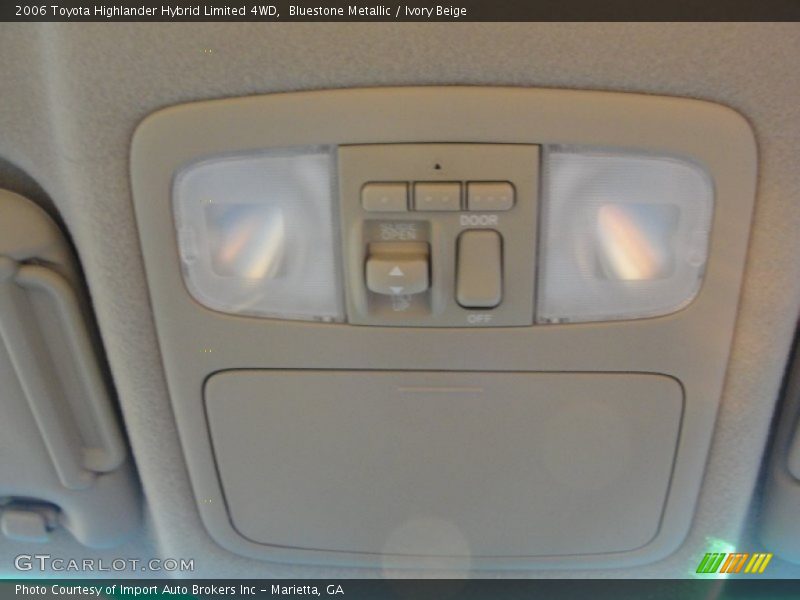 Bluestone Metallic / Ivory Beige 2006 Toyota Highlander Hybrid Limited 4WD