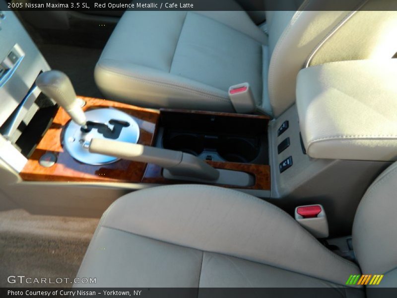 Red Opulence Metallic / Cafe Latte 2005 Nissan Maxima 3.5 SL
