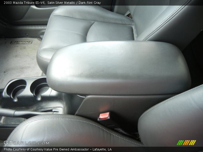 Satin Silver Metallic / Dark Flint Gray 2003 Mazda Tribute ES-V6