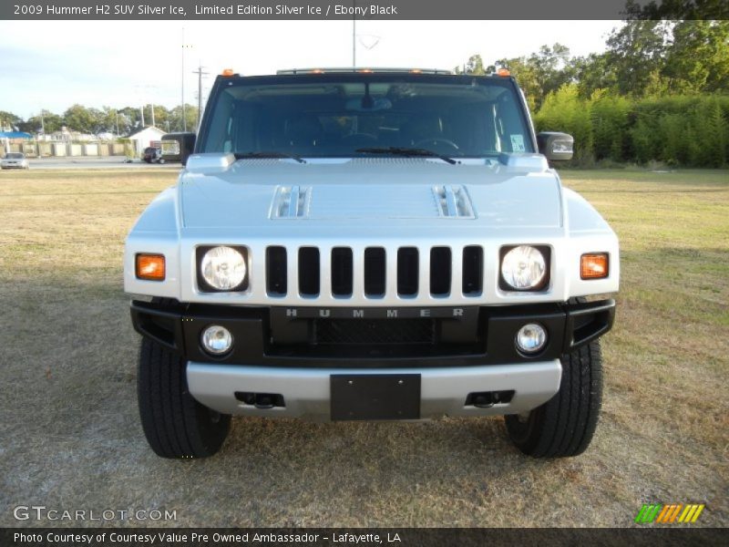 Limited Edition Silver Ice / Ebony Black 2009 Hummer H2 SUV Silver Ice
