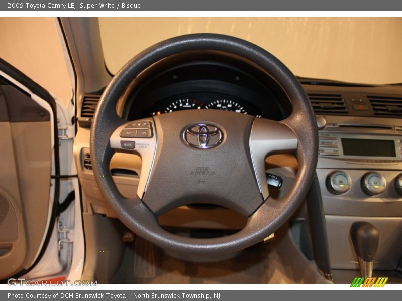Super White / Bisque 2009 Toyota Camry LE