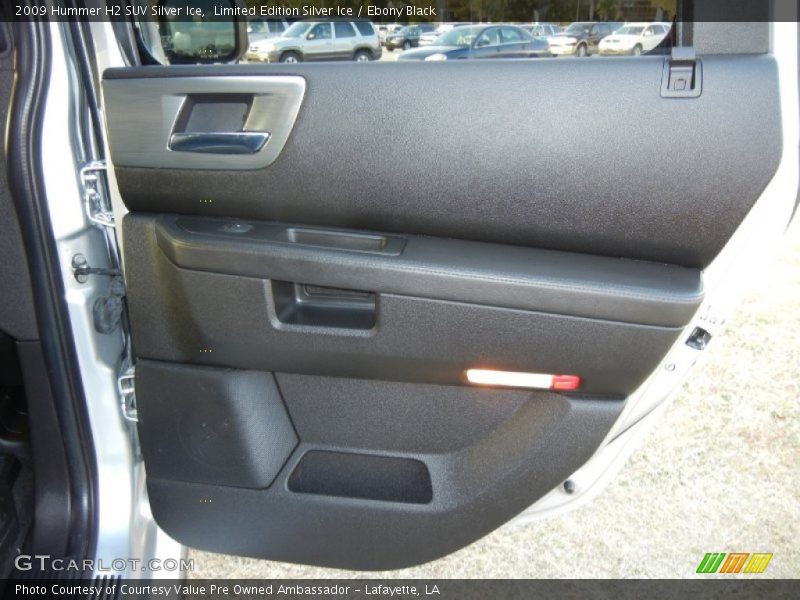 Limited Edition Silver Ice / Ebony Black 2009 Hummer H2 SUV Silver Ice