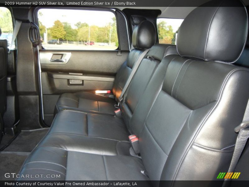 Limited Edition Silver Ice / Ebony Black 2009 Hummer H2 SUV Silver Ice