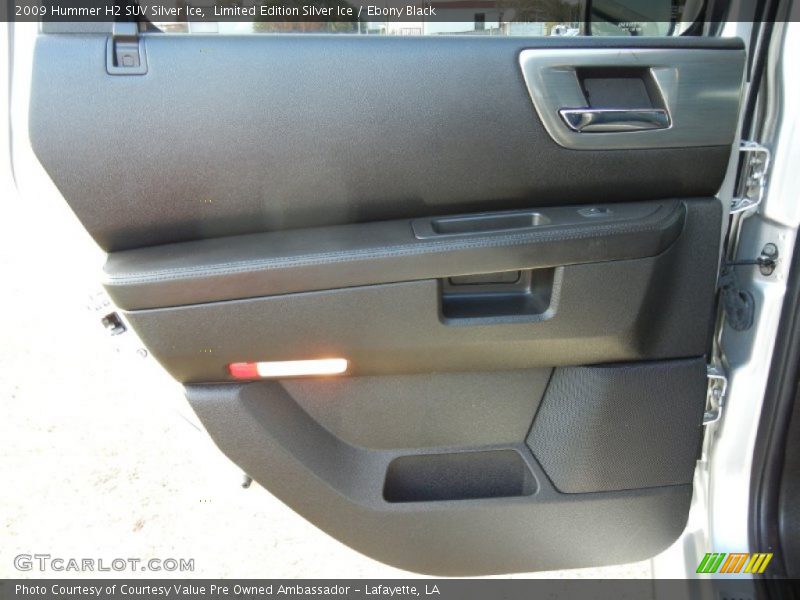 Limited Edition Silver Ice / Ebony Black 2009 Hummer H2 SUV Silver Ice