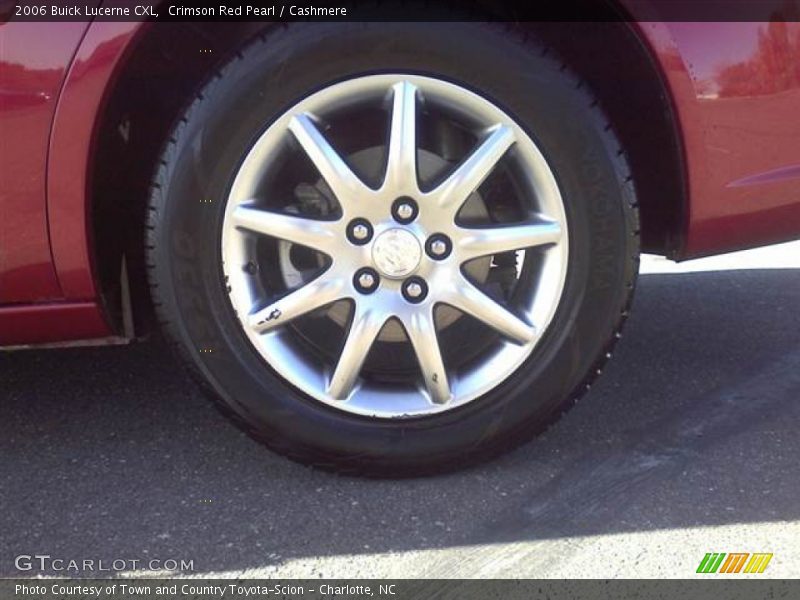 Crimson Red Pearl / Cashmere 2006 Buick Lucerne CXL