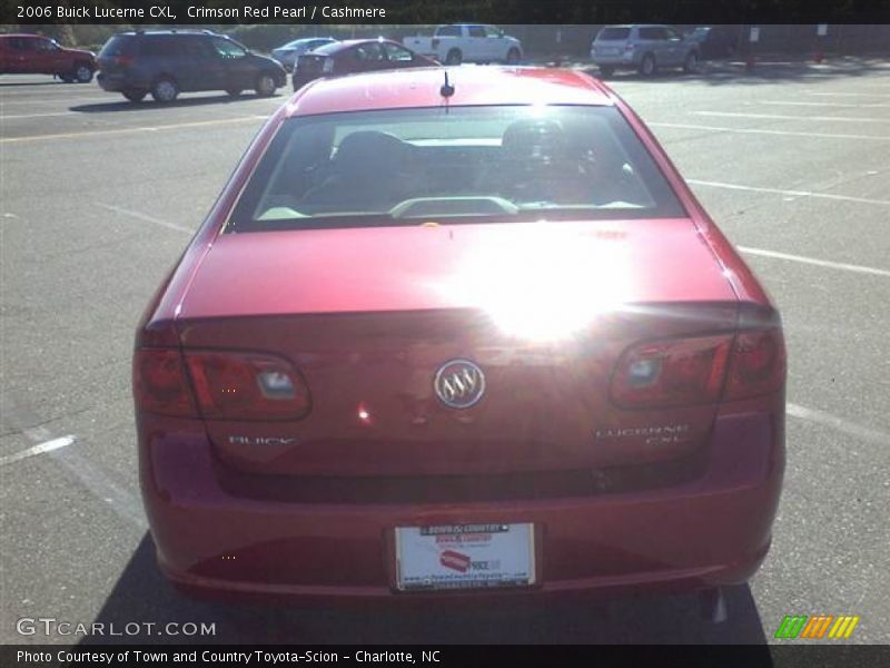 Crimson Red Pearl / Cashmere 2006 Buick Lucerne CXL