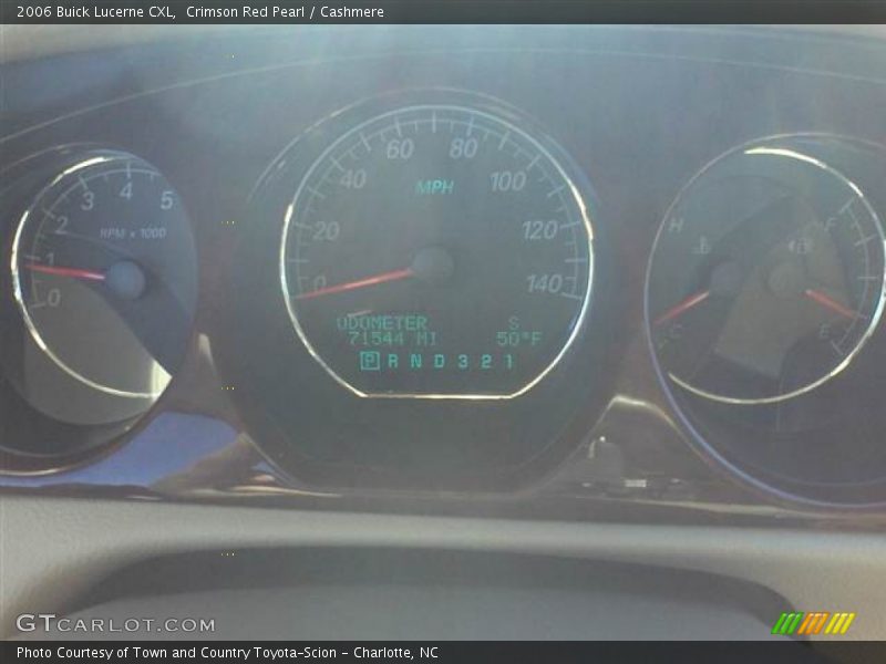 Crimson Red Pearl / Cashmere 2006 Buick Lucerne CXL