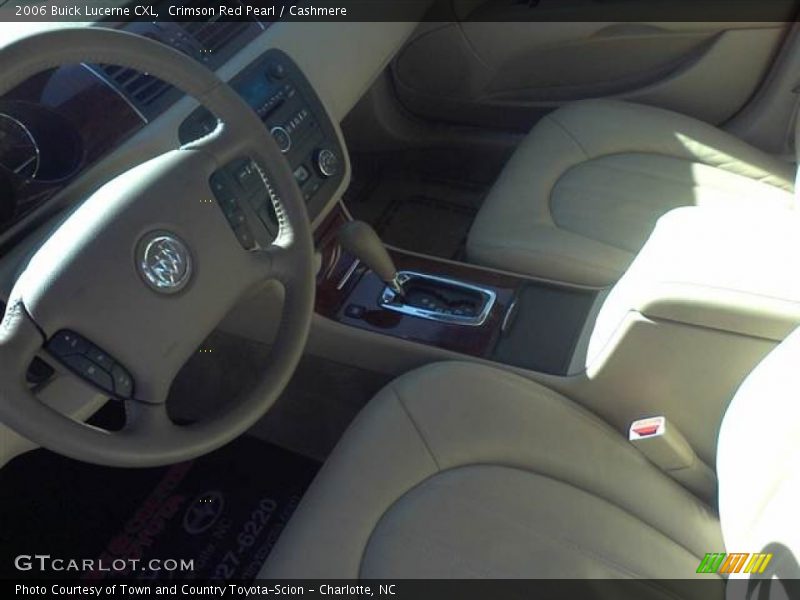 Crimson Red Pearl / Cashmere 2006 Buick Lucerne CXL