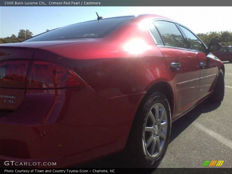 Crimson Red Pearl / Cashmere 2006 Buick Lucerne CXL
