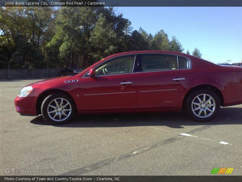 Crimson Red Pearl / Cashmere 2006 Buick Lucerne CXL