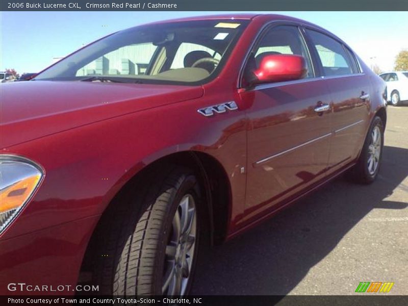 Crimson Red Pearl / Cashmere 2006 Buick Lucerne CXL