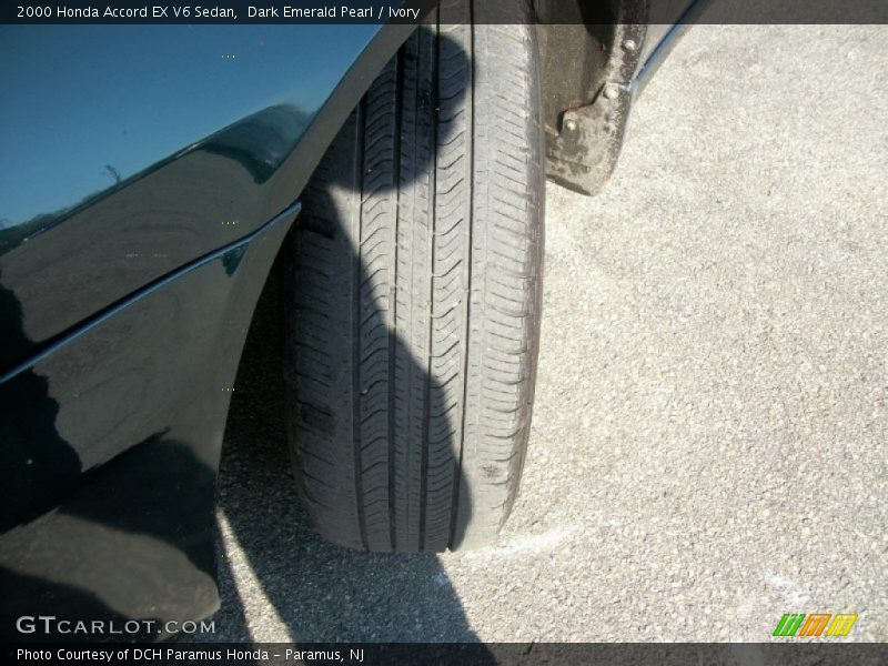 Dark Emerald Pearl / Ivory 2000 Honda Accord EX V6 Sedan