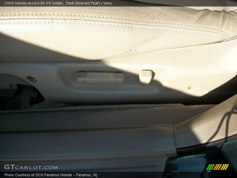 Dark Emerald Pearl / Ivory 2000 Honda Accord EX V6 Sedan