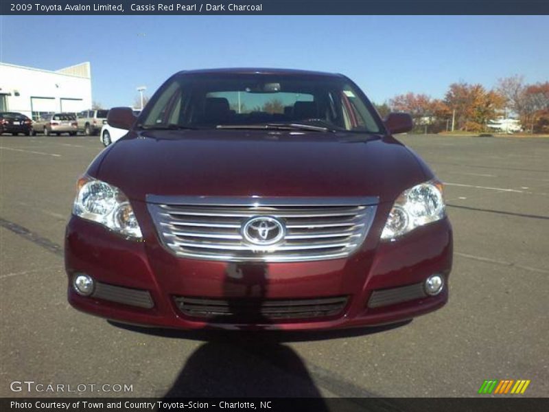 Cassis Red Pearl / Dark Charcoal 2009 Toyota Avalon Limited