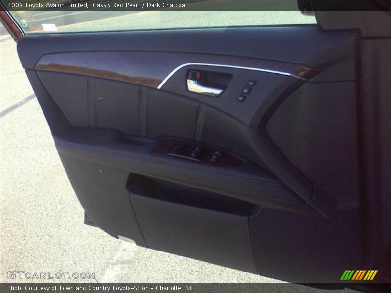 Cassis Red Pearl / Dark Charcoal 2009 Toyota Avalon Limited