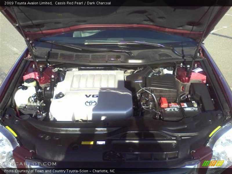 Cassis Red Pearl / Dark Charcoal 2009 Toyota Avalon Limited