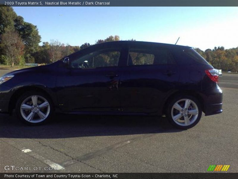 Nautical Blue Metallic / Dark Charcoal 2009 Toyota Matrix S