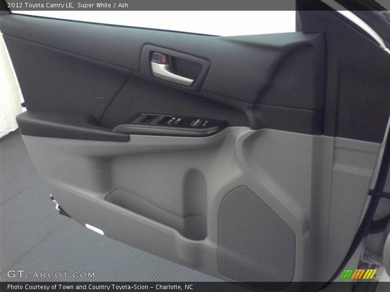 Super White / Ash 2012 Toyota Camry LE