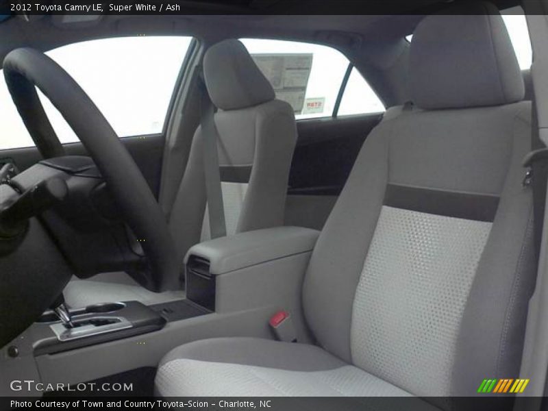 Super White / Ash 2012 Toyota Camry LE