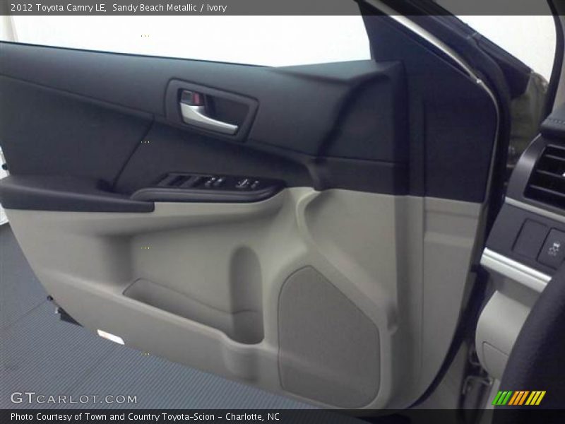 Sandy Beach Metallic / Ivory 2012 Toyota Camry LE