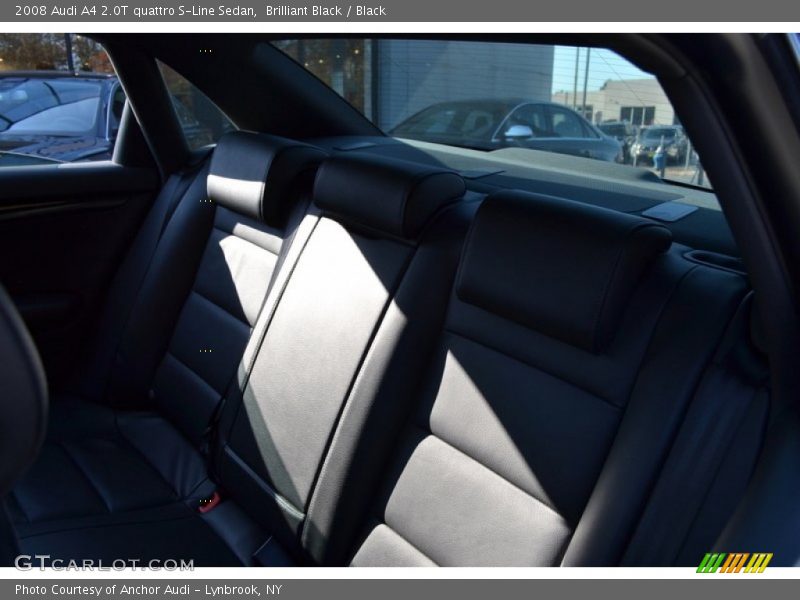 Brilliant Black / Black 2008 Audi A4 2.0T quattro S-Line Sedan