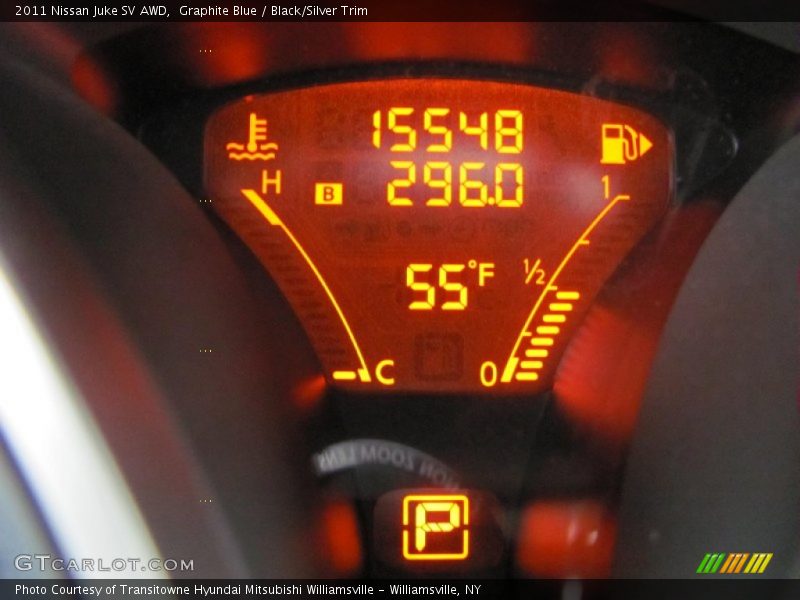 Graphite Blue / Black/Silver Trim 2011 Nissan Juke SV AWD