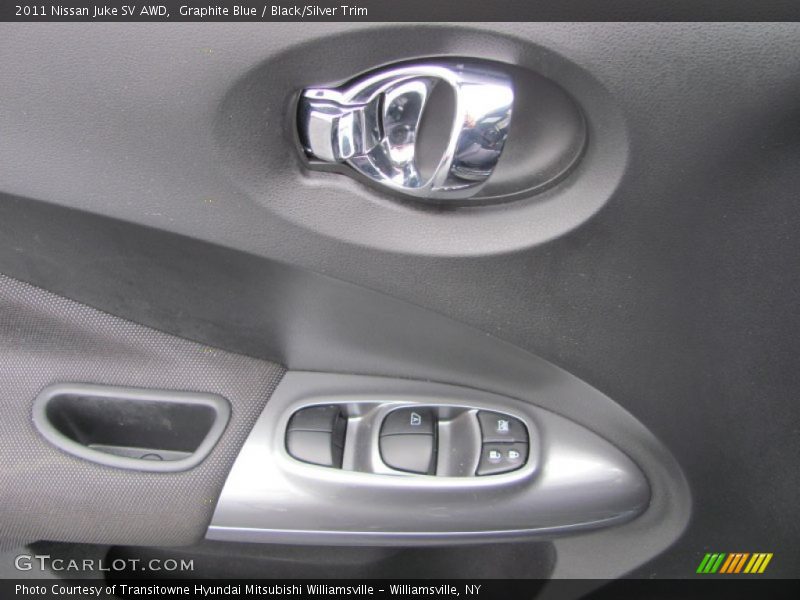 Graphite Blue / Black/Silver Trim 2011 Nissan Juke SV AWD