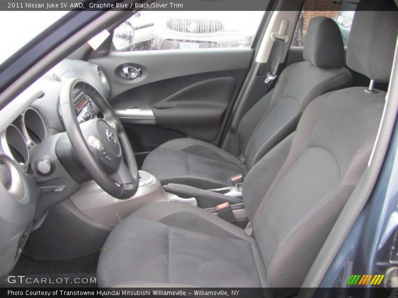 Graphite Blue / Black/Silver Trim 2011 Nissan Juke SV AWD