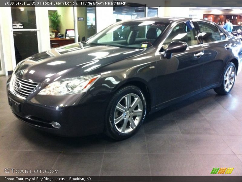 Truffle Brown Mica / Black 2009 Lexus ES 350 Pebble Beach Edition