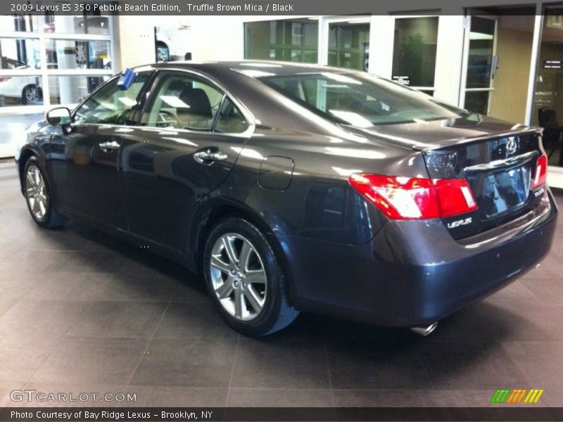 Truffle Brown Mica / Black 2009 Lexus ES 350 Pebble Beach Edition