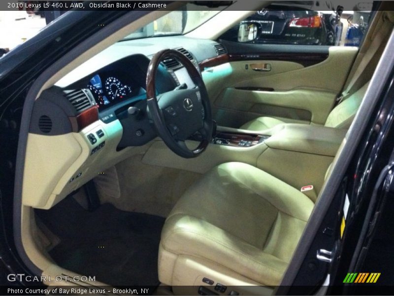 Obsidian Black / Cashmere 2010 Lexus LS 460 L AWD