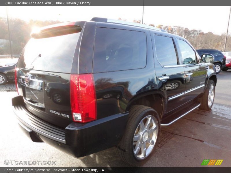 Black Raven / Ebony 2008 Cadillac Escalade AWD