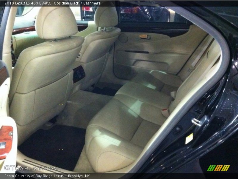 Obsidian Black / Cashmere 2010 Lexus LS 460 L AWD