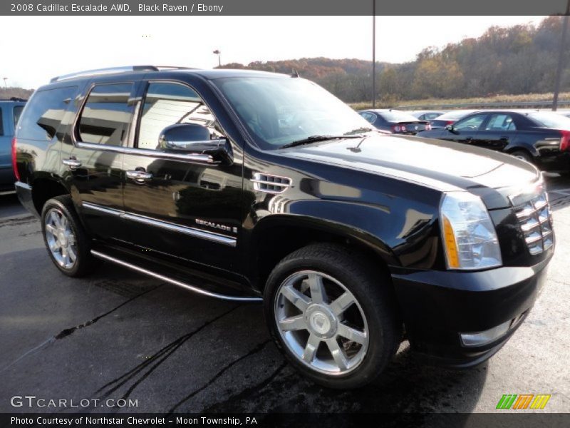 Black Raven / Ebony 2008 Cadillac Escalade AWD