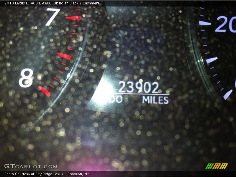 Obsidian Black / Cashmere 2010 Lexus LS 460 L AWD